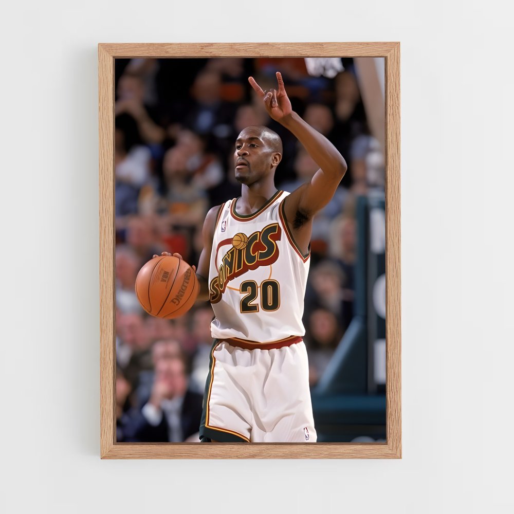 Poster Le Glove – affiche Basketball (vue 4)